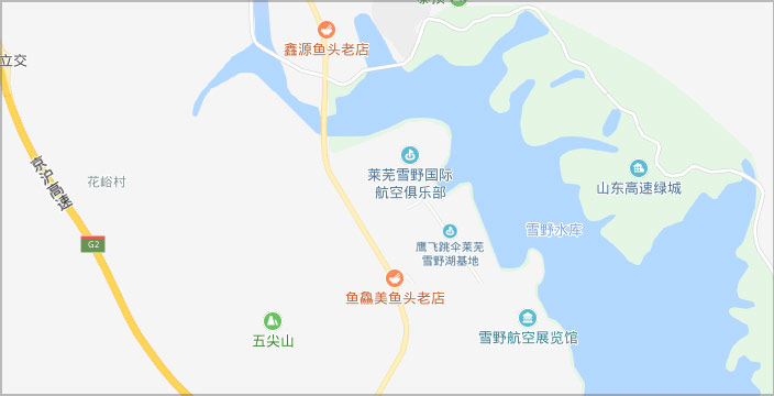 山东莱芜基地地图